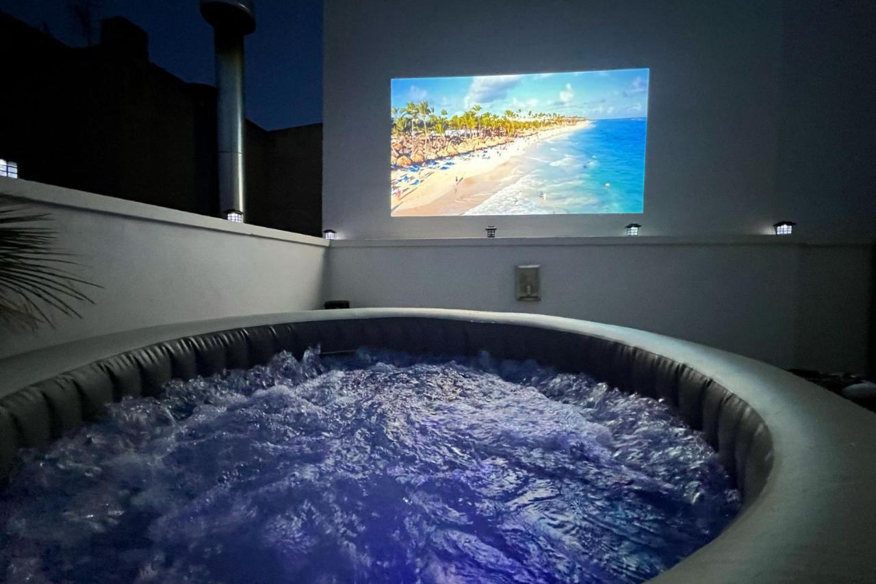 Atico Con Jacuzzi Privado , 1 Min Walk De Playa Levante سانتا بولا المظهر الخارجي الصورة